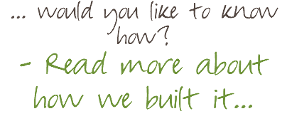 … would you like to know how?
- Read more about how we built it…