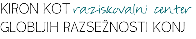 KIRON KOT raziskovalni center GLOBLJIH RAZSEŽNOSTI KONJ